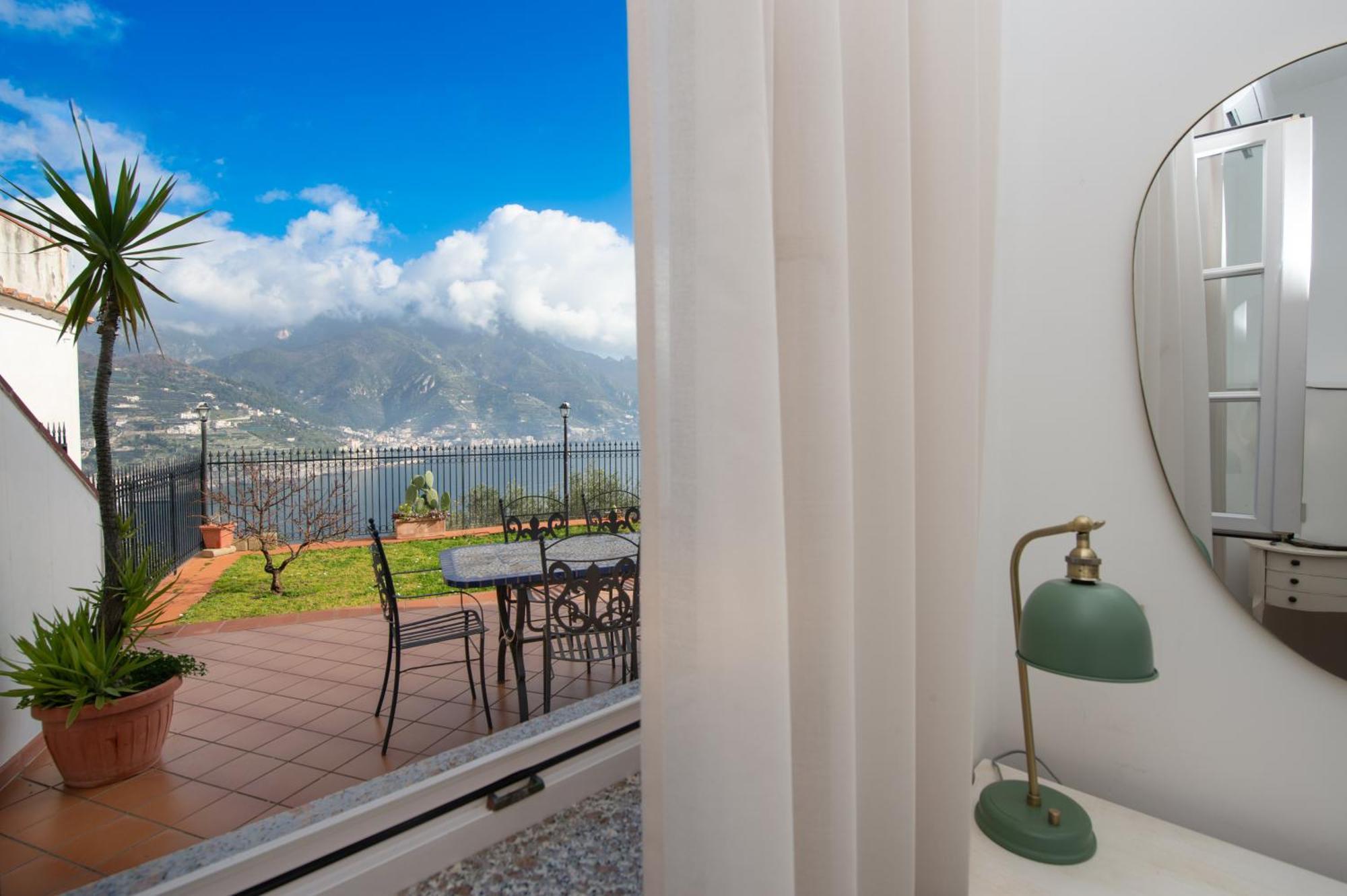 Villa Il Lupo Felice Ravello Luaran gambar
